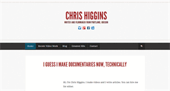 Desktop Screenshot of chrishiggins.com